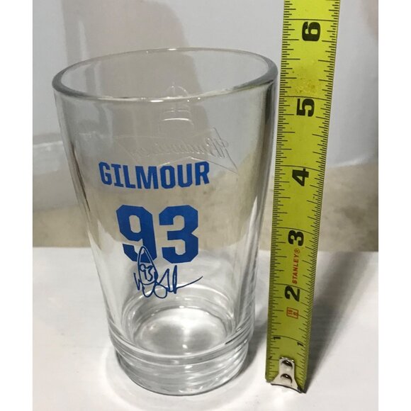 Doug Gilmour Pint Glass Toronto Maple Leafs Collectible Budweiser NHL Hockey 5.5 - Picture 8 of 9